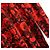 Vestido con estampado de rosas rojas de Givenchy - vista 4