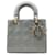 Dior Lady Dior Medium Grey Patent leather  ref.1193148