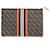 Pochette Burberry con monogramma in tela rivestita marrone Multicolore  ref.1193178