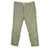 Pantalón recto Gucci de algodón verde caqui  ref.1193213