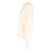 Saint Laurent Fuzzy Rollkragenpullover aus cremefarbener Wolle Weiß Roh  ref.1193214