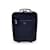 Prada Maleta con ruedas de nailon negra, bolsa de viaje con ruedas, carrito Negro Lienzo  ref.1193219