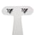 Louis Vuitton Essential V Stud Earrings  M63208 Silvery Metal  ref.1193244