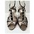 Sandali Dior in pelle metallizzata Metallico - vista 9