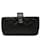 Pochette porte-téléphone CC matelassée noire Chanel Cuir  ref.1193309