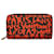 Carteira Louis Vuitton Marrom X Stephen Sprouse Monograma Graffiti Zippy Laranja Lona  ref.1193330