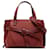 Bolso satchel rojo Mini Gate con asa superior de Loewe Roja Cuero Becerro  ref.1193344