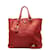 Prada Vitello Phenix Shopping Tote 1BG865 Red Leather Pony-style calfskin  ref.1193432