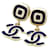 Chanel Brincos de gota CC 02UMA Dourado Metal  ref.1193454