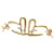 Louis Vuitton Brincos Fall in Love PM M00463 Dourado Metal  ref.1193464