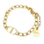 Dior Pulseira Corrente Petit CD Dourado Metal  ref.1193535