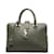 Yves Saint Laurent Monograma Pequeno Downtown Cabas CLD357395 Cinza Couro  ref.1193536