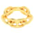 Ring Hermès Chaine d'ancre Dorado Metal  ref.1193752