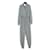 91A CHANEL ICONIC GRAY CASHMERE JUMPSUIT FR38 Grey  ref.1193925