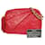 Timeless Chanel Matelassé Rot Leder  ref.1194086