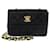 Bolso de hombro Chanel Mini Matrasse con cadena Negro Cuero  ref.1194132
