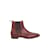 Santoni Leather boots Brown  ref.1194148