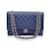 Chanel shoulder bag Timeless/classique Blue Leather  ref.1194168