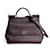 Dolce & Gabbana Dolce & Gabbana Sicily Grande bag in burgundy dauphine leather Purple  ref.1194279