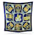 Hermès scarf Blue Silk  ref.1194297
