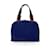 Yves Saint Laurent Bolsa Vintage n.UMA. Azul Lona  ref.1194348