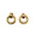 Pendientes de Chanel Dorado Metal  ref.1194368