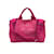 Prada Tote Bag Canapa Rosa Lona  ref.1194412