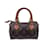 Louis Vuitton Handbag Vintage Nano Speedy / Mini HL Brown Cloth  ref.1194460