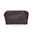 Louis Vuitton Clutch Bag Vintage Trousse de Toilette Brown Cloth  ref.1194572