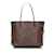 Neverfull Sacs à main LOUIS VUITTON Marron - vue 3
