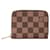 Louis Vuitton LV Zippy coin damier ebane Brown Cloth  ref.1194710
