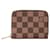 Louis Vuitton LV Zippy moneda damier ebane Castaño Lienzo  ref.1194710