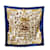 Hermès Bufanda de hermes Azul Seda  ref.1194833