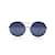 Óculos de sol Emporio Armani Preto Metal  ref.1194849