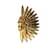 Versace Ring Dourado Metal  ref.1194925