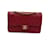 Timeless Chanel Umhängetasche Vintage Zeitlos/klassisch Rot Leder  ref.1194966