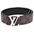 Louis Vuitton Black Monogram Initiales Reversible Belt Leather  ref.1195158