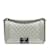 Silver Chanel Medium Caviar Boy Flap Bag Silvery Leather  ref.1195175