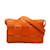 Orange Bottega Veneta Intrecciato Cassette Crossbody Bag Arancione Pelle  ref.1195238