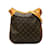 Brown Louis Vuitton Monogram Odeon PM Crossbody Bag Leather  ref.1195245