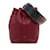 Burgundy Fendi Leather Mon Tresor Bucket Bag Dark red  ref.1195247