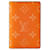 Louis Vuitton LV Pocket organizador laranja Couro  ref.1195297