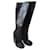 Balenciaga botas de couro preto, Pointure 36,5 IT.  ref.1195343