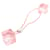 Louis Vuitton Hair cube Pink Plastic  ref.1195366