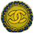 Chanel COCO Mark Amarelo Plástico  ref.1195475