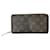 Louis Vuitton Zippy Wallet Brown Cloth  ref.1195481