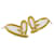 Louis Vuitton Fall in Love Golden Metal  ref.1195500