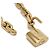 Twist Louis Vuitton Collier Cadenas LV Edge D'oro - vista 3
