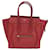 Céline Luggage Red Pony-style calfskin  ref.1195566