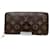 Louis Vuitton Zippy Wallet Brown Cloth  ref.1195688